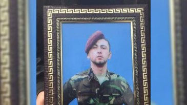 Goranboyda  kəşfiyyatçı şəhidimiz torpağa tapşırıldı
