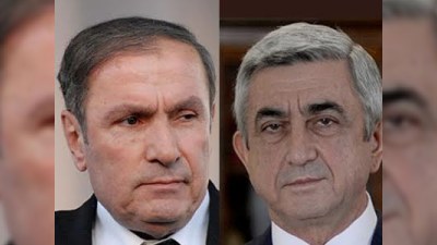 Sərkisyan Levon Ter-Petrosyanın evinə gedib