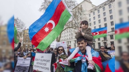  Londonda Ermənistan əleyhinə etiraz aksiyası 