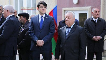 Şəhid pilotlarla vida mərasimi keçirilir - FOTO