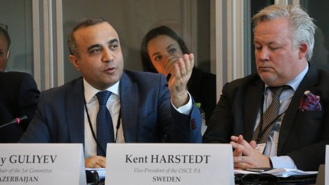 Azay Quliyev: “ATƏT-in aidiyyəti institutlarının fəaliyyətinin effektiv koordinasiyasına çox ehtiyac var”