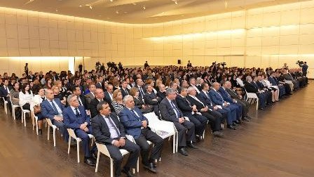 Heydər Əliyev Mərkəzində elmi-praktik seminar keçirilib - FOTO
