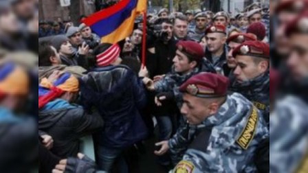  Sabahdan Yerevanda anti-Rusiya mitinqi başlayır