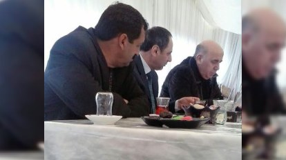 Əhliman Əmiraslanov şəhidlərin yas mərasimində - FOTO
