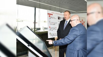 Prezident deponun AÇILIŞINDA