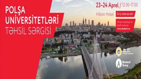Azərbaycanda ilk dəfə Polşa Universitetlərinin Təhsil Sərgisi keçiriləcək