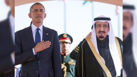 Obama Səudiyyə Ərəbistanına gedib