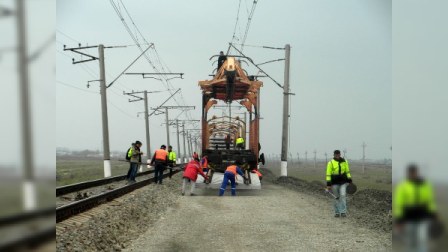 Əlikənd-Ucar dəmir yolu sökülür - FOTO