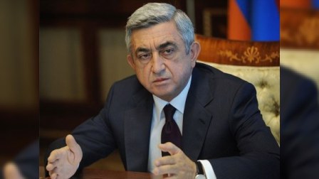 Sərkisyan danışıqlardan rəsmən imtina etdi