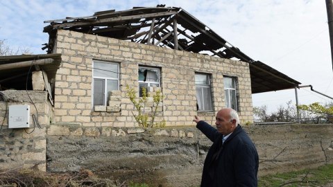 Tərtərdə daha bir neçə ev dağdılıb