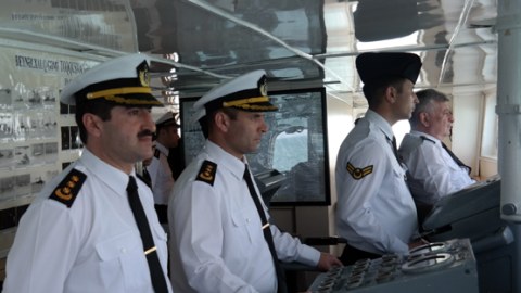 Azərbaycanın döyüş gəmiləri hazır vəziyyətə gətirildi - FOTO