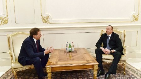  Prezident Sosialist İnternasionalının baş katibini qəbul edib