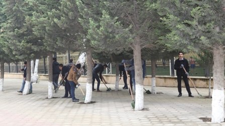 Bakı Dövlət Universitetində “Ekoloji Aksiya” keçirilib