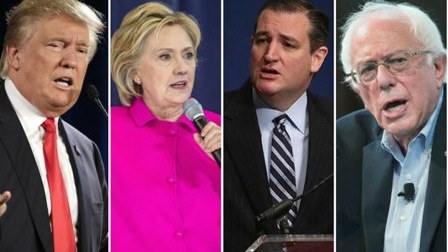 Ted Cruz geri çəkildi - Tram və Sanders qalib oldu