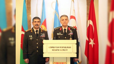 Azərbaycan və Türkiyə hərbi əməkdaşlığı müzakirə edildi