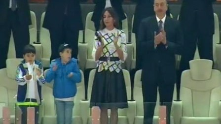  Prezident Avropa çempionatının açılış mərasimində iştirak edib 