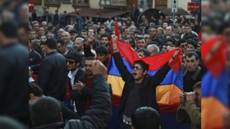 Ermənistanda yeni aksiyalar başlayıb