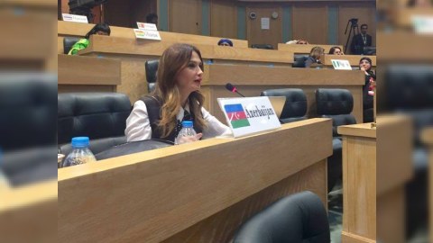 Qənira Paşayeva 60 ölkənin Qlobal Forumunda Qarabağ çağırışı etdi