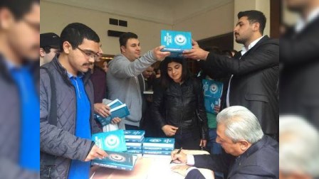 Azərbaycanlı deputatın kitabı Türkiyədə rezonans yaratdı - FOTOLAR