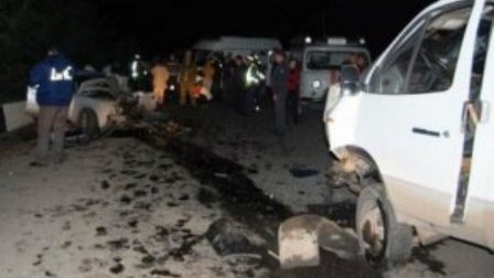  Salyanda ağır yol qəzası: üç nəfər xəsarət alıb 