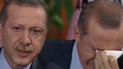 Ərdoğan yenidən ağladı -Video