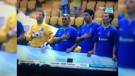 Deputatlarımız futbolda ikinci yeri tutdular