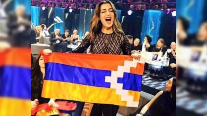 Ermənilərin "Eurovision”da yaratdığı “bayraq”qalmaqalı - VİDEO