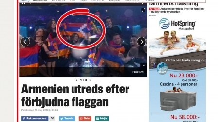 “Euorvision” təşkilatçıları erməni təxribatını PİSLƏDİ