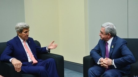 Kerri Sarkisyanla görüşüb 