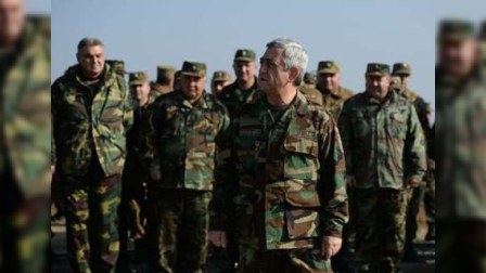 Sarkisyan işdən qovduğu generalı həbs etdirdi
