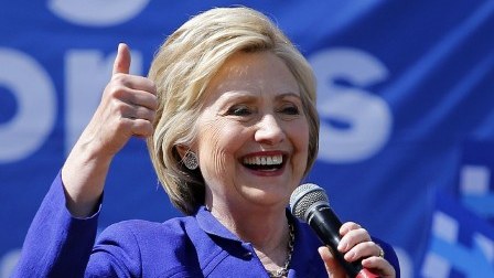 Hillari Klinton prezidentliyə namizədlik üçün yetərli səs toplayıb  