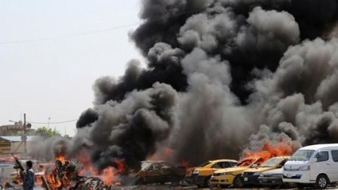 Bağdaddakı&nbsp;partlayışda &ouml;l&uuml; sayı 22-yə &ccedil;atdı