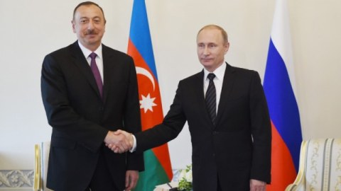 İlham Əliyev Putinlə G&Ouml;R&Uuml;ŞD&Uuml;
