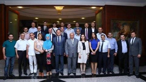 T&uuml;rkiyə səfirliyi Bakıda jurnalistləri bir araya gətirdi - FOTO  