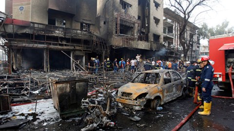 Bağdaddakı terrorda ölənlər 165-ə çatıb  