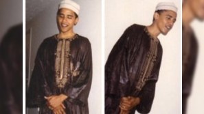 Obamanın m&uuml;səlman geyimində şəkli yayıldı