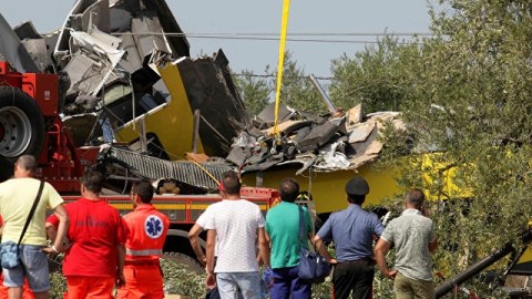 İtaliyada qatar toqquşmasıda &ouml;lənlərin sayı 23 nəfərə &ccedil;atıb