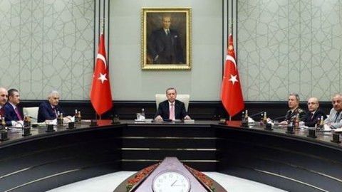 T&uuml;rkiyə Milli Təhl&uuml;kəsizlik Şurasının iclası yekunlaşıb