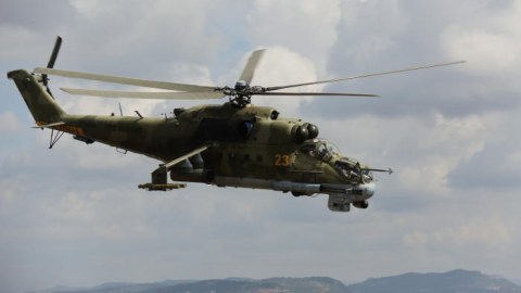 Suriyada Rusiya helikopteri vuruldu: 5  ölü - FOTO