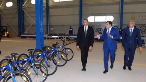 İsmayıllıdakı velosiped zavodunun planı A&Ccedil;IQLANDI