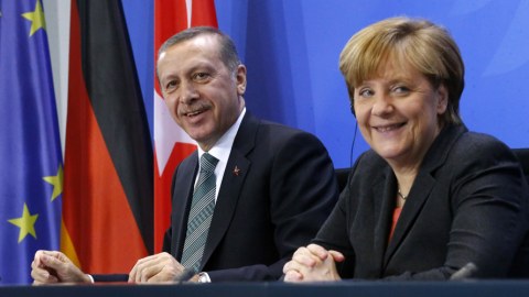 Ərdoğan Merkellə görüşəcək