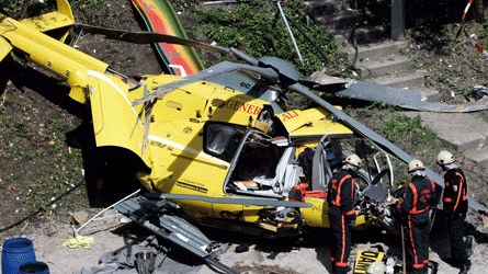Kanadada helikopter qəzası: 2 ölü, 1 yaralı