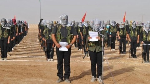 PKK-nın Suriya qolu&nbsp;16 yaşlı qız və oğlanları əsgərliyə &ccedil;ağırır