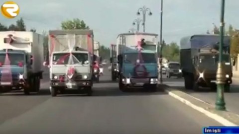 Maraqlı toy karvanı&nbsp; - FOTOLAR