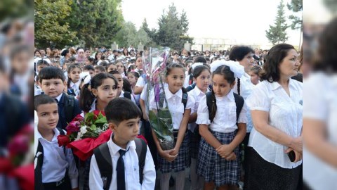 Sabah 164 min şagird ilk dəfə məktəbə gedəcək  
