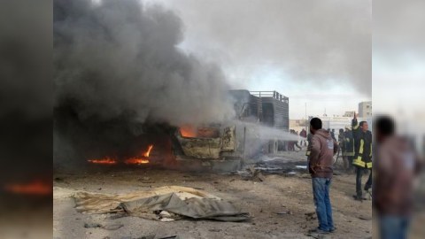 BMT və Qırmızı Xaç Komitəsinin maşın karvanı bombalandı: 12 ölü