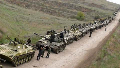 Ermənistan ordusunun Ağdamdakı təlimlərindən FOTOLAR