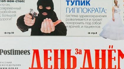 Estoniyada sonuncu rusdilli qəzetlər bağlandı