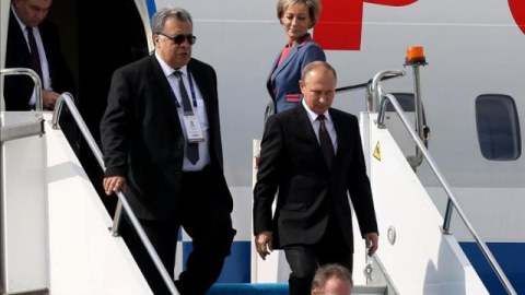 Putin İstanbulda - FOTO