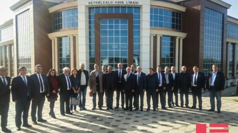 Baş redaktorlar Nax&ccedil;ıvana gediblər - FOTO